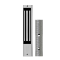 Serrure de porte magnétique intelligente de sécurité automatique à sécurité renforcée pour intérieur, 280 kg, pour porte battante simple, électromagnétique EM, 600 lbs