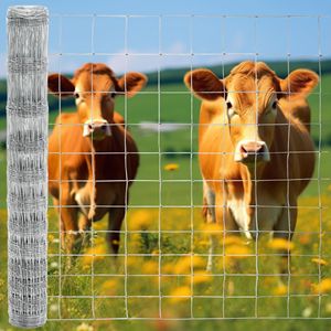 Recinzione Agricola in Rete Metallica Zincata 5x164 ft, Resistente e Sicura, con Tessitura Avanzata - Product Image 2