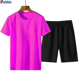 Ensemble Confortable Unisexe : T-shirt Homme Manches Courtes et Jogger Simple – Nouvelle Collection Été Personnalisable et Respirant - Product Image 5