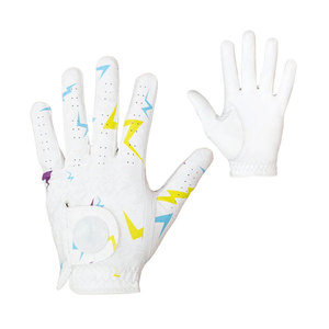 Guantes de Golf de Cuero Genuino Unisex con Correa de Muñeca Ajustable, Agarre Antideslizante, Transpirables, Suaves, Cómodos, Duraderos, Profesionales para Deportes - Product Image 1