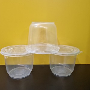 2026 New promotion Factory 500/600/700ml Plastic PP Disposable Dessert <b>Container</b> Round <b>Clear</b> Bowl Cup Fruit Boxes with Lid - Product Image 6