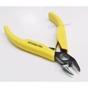 Alicates de Corte Diagonal Ultra Flush, Alicates de Precisión de Acero Inoxidable de Alta Calidad con Mango de Plástico, Serie 80, Herramienta de Corte de Alambre Afilada - Product Image 1