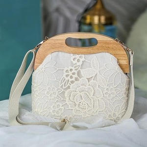 Poignée en bois écologique pour sacs, artisanat en bambou et en bois fait main pour cadeaux et loisirs créatifs, sac à vêtements indien - Product Image 5