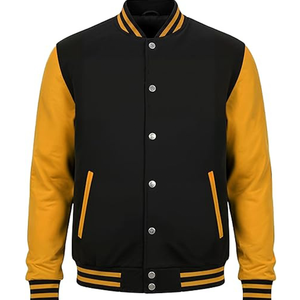 เสื้อแจ็คเก็ตเบสบอลแบบสั่งทำพิเศษสำหรับผู้ชาย รุ่น Voristy - Product Image 3