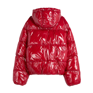 Men's Hooded Puffer <b>Jacket</b> Winter Warm Asymmetrical Zipper Quilted Down Coat <b>Waterproof</b> Lightweight Outerwear - Product Image 6