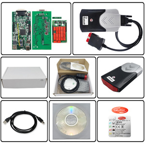 EOUTIL Scanner de diagnostic automobile OBD2 V3.0 avec boîtier métal + plastique pour Js-DS150 DSV9 Rouge 12V Garantie 3 ans - Product Image 5