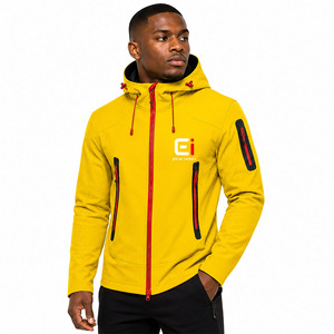 Custom Logo Waterproof Softshell <b>Jacket</b> <b>Men</b> Windproof Hooded Outdoor Hiking <b>Jacket</b> OEM ODM Manufacturer - Product Image 3