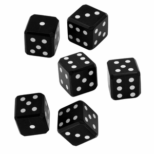 Dados de Cuerno de Búfalo de Alta Calidad, Forma Cuadrada Poliédrica, Material de Aleación de Zinc y Acrílico para Juegos de Mesa y Dungeons & Dragons - Product Image 5