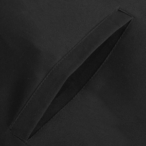 Tablier de Maître Ancien de la Loge Bleue - Broderie à la main noire et or avec motifs de piliers - Product Image 2