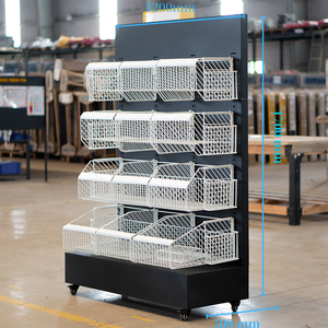 Adong siêu thị kim loại kệ cửa hàng hiển thị Kệ Gondola Kệ A34 kích thước tùy chỉnh giá tốt nhất - Product Image 6