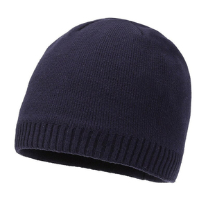 Gorro Unisex de Acrílico, Color Sólido, Tejido Acanalado, Gorro de Invierno de Estilo Casual para Adultos, Circunferencia de Cabeza de 56-58 cm - Product Image 4