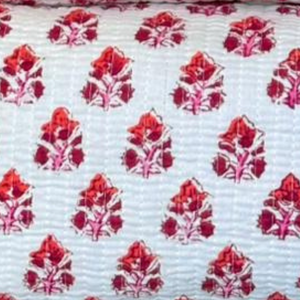 Jaipur Hand Block Printed <b>Colourful</b> Toiletry Bag <b>Set</b> of 3 Multi Function Cosmetic Organizer Waterproof Zip Closure Eco Friendly - Product Image 4