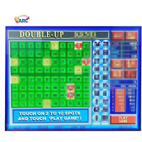Jeu vidéo d'arcade Texas Keno-4 Hearts à moniteur unique, prise en charge de l'anglais pour machine de jeu à monnayeur, carte de jeu WMS550 POG, prise UE d'usine