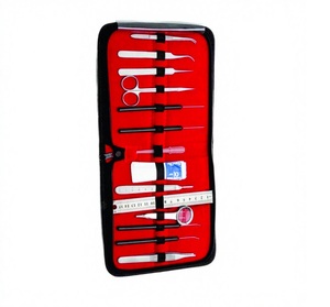 Manual Stainless Steel Surgical Instrument Set Manual Training Kit Students Reusable Medical <b>Tools</b> Practice - Product Image 3