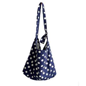 Style De Maison White Shoulder Bag Large Size Button Closure Shoulder Length Handle Daily Use Tote Bag <b>Eco</b> Friendly Reusable - Product Image 4