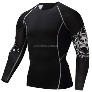 Fashionable Best Selling <b>Men</b> <b>Compression</b> <b>Shirts</b> Stretchable Gym Wear <b>Men</b> <b>Compression</b> <b>Shirts</b> - Product Image 5