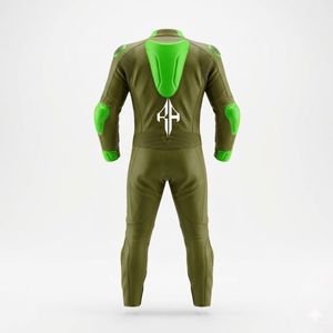 ชุดหนังสำหรับขี่มอเตอร์ไซค์ฤดูหนาวแบบสั่งทำพิเศษ คุณภาพพรีเมียม ดีไซน์ทันสมัยสำหรับผู้ชาย ชุดหนังแท้สำหรับขี่มอเตอร์ไซค์รุ่นล่าสุด - Product Image 4