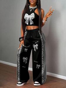 Conjunto Deportivo Casual de Invierno para Mujer, Estilo Urbano, Mangas Largas, Transpirable, Ligero, de Alta Calidad, Poliéster/Algodón, Nueva Llegada - Product Image 6