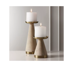 Meilleur Prix Décoration Maison Porte-bougies en Quartz Personnalisable Technique Polie Durable Intemporel Modèle Unique Motif - Product Image 2