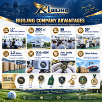 Outil de réparation de divots de golf en promotion avec marqueur de balle, design personnalisé, accessoires de golf en métal, coffret cadeau