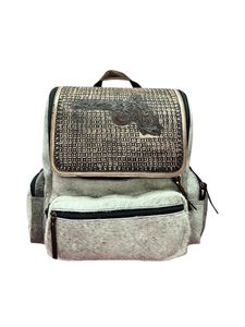 Vintage <b>Tooled</b> PU Leather Handmade Western Style Travel <b>Backpack</b> Premium Rucksack by HORZE N PET INTERNATIONAL - Product Image 4