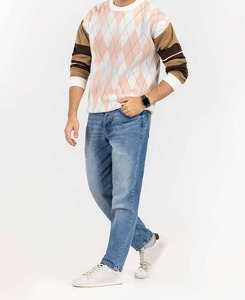 Logo et couleur personnalisés, design personnalisé, nouveau pull décontracté pour homme en laine/acrylique respirant pour le ski, automne/hiver - Product Image 2
