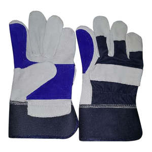 Guantes de Trabajo de Seguridad de Cuero con Logotipo Personalizable, Nuevo Estilo, Resistentes al Aceite, Anti-químicos, Antideslizantes, Duraderos, Antiestáticos, Sin Silicona - Product Image 1