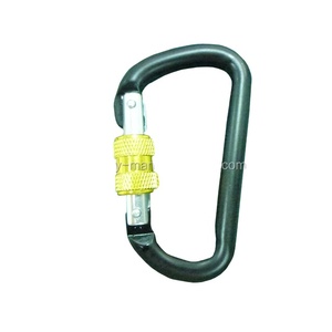 Lightweight Screw Gate Aluminum Carabiner For <b>Hammock</b> - Product Image 1