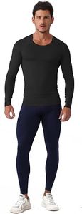 Men's Compression Long Sleeve Performance Shirt Premium Quick Dry Compression Base <b>Layer</b> <b>Top</b> Men's Athletic Compression Training - Product Image 5
