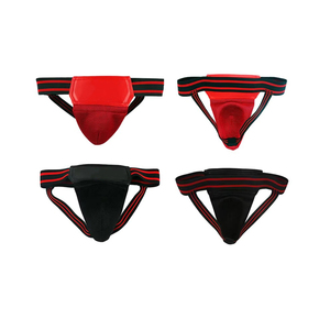 Protège-entrejambe en cuir et peau de vache pour homme ELEGANT CORPORATION - Protection durable, respirante et écologique pour la boxe et les arts martiaux - Product Image 3