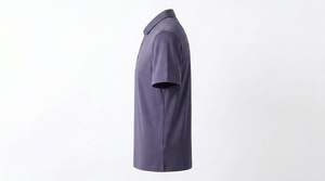 เสื้อโปโลลำลองพรีเมียมสำหรับผู้ชาย สีพื้น แขนสั้น น้ำหนักเบา สวมใส่สบายทุกวัน ทรงปกติ - Product Image 2