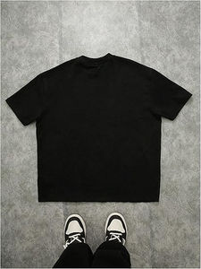 Camiseta de Hombre Oversize Estilo Urbano de Algodón Pesado, Corte Holgado, Casual, Premium, Venta al por Mayor 2026 - Product Image 2
