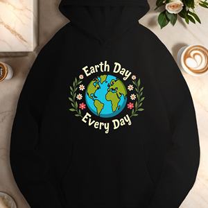 Sudaderas informales para mujer con ilustración del Día DE LA Tierra - Product Image 2