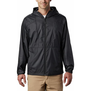 <b>Men</b> Casual Hooded Winter Windbreaker <b>Jacket</b> Premium Lightweight Outdoor Soft Waterproof 100% Polyester Regular Fit Fashion - Product Image 5