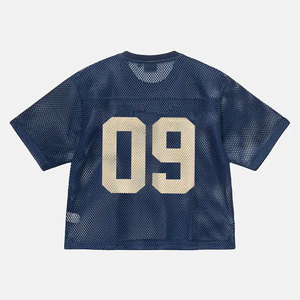 <b>Elite</b> Mesh Football Jersey Custom Printed Team Uniform with Comfortable Breathable Fabric for All Season Play - Product Image 2