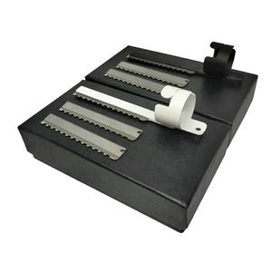 Échantillons Gratuits – Rasoir Professionnel à Anneau pour Cheveux, OEM, en Acier Inoxydable, pour Coiffeur, avec Emballage Boîte - Product Image 4