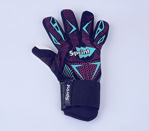 Gants de gardien de but de style hybride pour adultes et enfants avec doublure intérieure en latex souple - Product Image 4