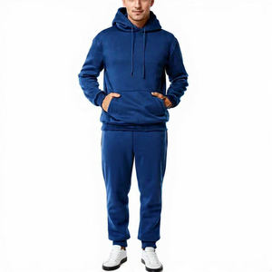 Fabricant de survêtements pour hommes en gros, ensemble de survêtements pour hommes personnalisés brodés, streetwear pour les acheteurs de détail américains - Product Image 1