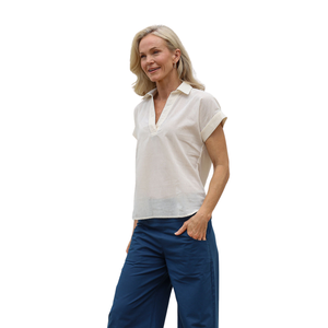 Camisa Estampada para Mujer, Blusa Casual Elegante con Corte Cómodo para el Día a Día - Product Image 3
