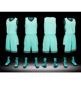 Uniforme de Baloncesto Personalizado, 100% Poliéster Antibacterial, Sin Mangas, Cuello en V, Unisex, Logotipo Personalizado del Equipo, Impresión Digital OEM - Product Image 5