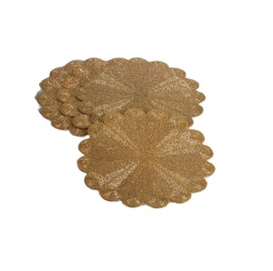 Elegante Juego de Manteles Individuales Bordados a Mano con Cuentas, Manteles Decorativos Tejidos con Cuentas para Mesa de Comedor - Product Image 2
