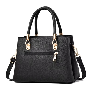 Sac fourre-tout en cuir véritable personnalisé pour femmes avec broderie, fermeture à bouton durable, imperméable, grande capacité, deux poignées - Product Image 6