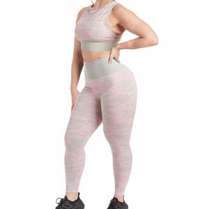 Conjunto de Yoga para Mujer de Material Duradero, Conjunto de Yoga para Mujer de Primera Calidad, Ropa Deportiva y de Yoga Transpirable para Mujer - Product Image 1