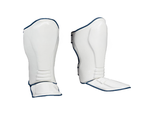 Protector de Espinillas de Cuero/PU/Nylon Premium para Entrenamiento de Kickboxing, MMA y Muay Thai - Product Image 6