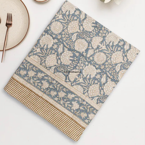 Indian Handmade Premium Quality Eco-friendly Floral Pattern Cotton <b>Table</b> <b>Cover</b> Modern Style for Wedding Use - Product Image 5