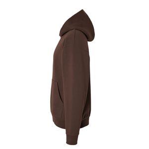 Men Brown Heavyweight Pullover Hoodie, Premium <b>Thick</b> <b>Fleece</b> Sweatshirt Casual Oversized Hooded Top for Winter Comfort and Street - Product Image 5