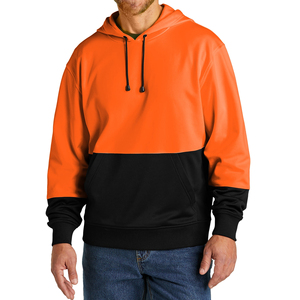 Sweat à capuche de travail pour hommes, haute visibilité, manches longues et capuche, pour la construction industrielle, élégant, en vente - Product Image 1