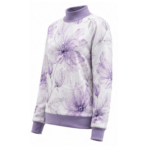 <b>Top</b> Rated Women <b>Mock</b> <b>Neck</b> Sweatshirt Comfortable Fit For Daily Lifestyle Use High Performance Women <b>Mock</b> <b>Neck</b> Sweatshirt - Product Image 3