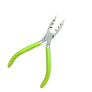 El mejor abridor de anillos OEM Alicates de anillo de pájaro de acero inoxidable de 3 agujeros Premium con asas de agarre de silicona Ornitología suave al por mayor - Product Image 2