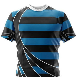 Conjunto Completo de Uniforme de Rugby Personalizado, Jersey y Pantalones Cortos, Impresión por Sublimación, Paneles de Malla Transpirable, Kit Profesional para Equipo - Product Image 2